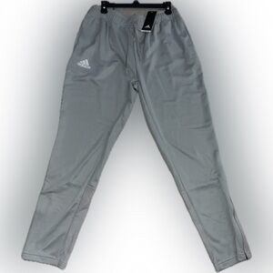 NWT Mens Adidas Aeroready Gray TI Tap Sweat Pants Tapered Leg